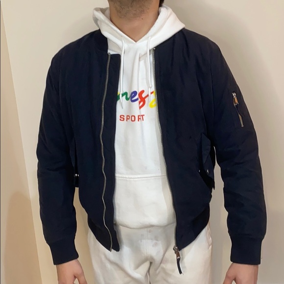 H&M Other - Navy Bomber Jacket